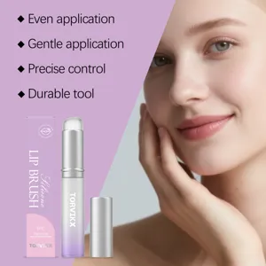 TORVIKX silicone lip brush for even makeup application, precise control and durable use.