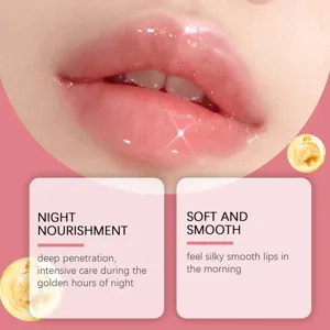 JAYSUING masque de nuit hydratante pour les lèvres, soin nourrissant pour des lèvres douces.