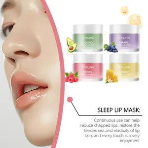 Masque de nuit hydratant pour les lèvres JAYSUING, soin nourrissant pour lèvres sèches.