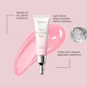 EELHOE gloss lèvres sombres hydratation profonde nourrissant soin des lèvres applicateur