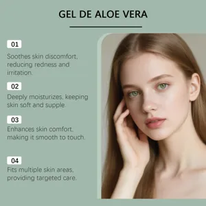 Aloe vera gel detail featuring soothing and moisturizing benefits for daily skin care.