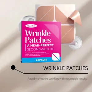 EELHOE wrinkle patches for face skincare, 24 pieces anti-aging forehead and eye care pads.