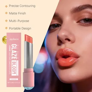 ZEPHOCO Glaze Bloom Ενυδατικό Κραγιόν Καραμέλας 2.8g για απαλά και λαμπερά χείλη μακράς διαρκείας.