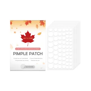 JAYSUING 549pcs Pimple Patches 2-in-1 Day and Night Hydrocolloid Acne Healing Spot Cover