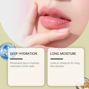 Detalle de mascarilla labial que muestra una hidratacion profunda y larga duracion.