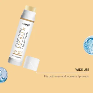 Baume à lèvres protecteur solaire HOYGI avec 1% d'acide kojique et céramides SPF50 5g