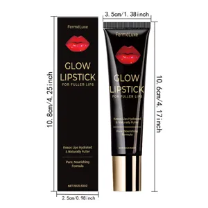Glow rouge à lèvres huile à lèvres hydratante formule nourrissante lisse soin portable