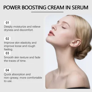 Facial serum texture and skin moisturizing detail shot showing smooth application and care.
