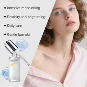Deep collagen facial serum for intensive moisturizing, skin elasticity and daily gentle care.
