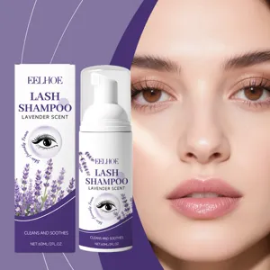EELHOE Zachte Gezichtsreinigngs-Mousse Ooglid Wimpers Reiniger Diepe Reiniging Hydraterende Make-up Remover Schuim