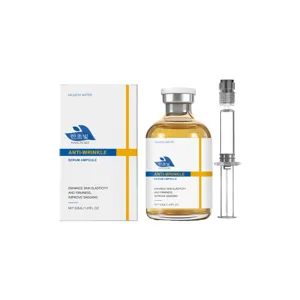 HANCHOBIT Ampoule de Sérum Visage Anti-Rides à l'Eau de Saumon pour Raffermir l'Élasticité