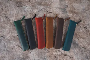 Astuccio vintage in vera pelle per custodia protettiva per penna Apple iPad custodia borsa