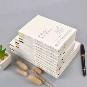 A6 Notizbuch minimalistisches Design Tagesplaner ästhetische Schreibwaren Bürobedarf