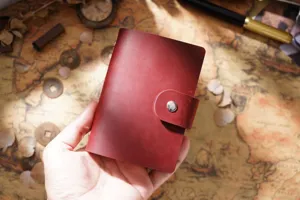 A8 mini leather loose-leaf notebook pocket journal diary diary cute portable planner hand ledger