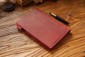 Echtes Leder Notizbuch Hülle A5 A6 Planer Schutzhülle Vintage Leder Tagebuch Cover Etui