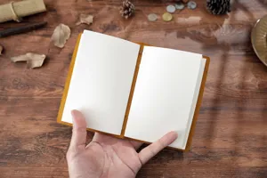 Handgemachte vintage echte Leder Notizbuch tragbare Tasche Tagebuch Skizzenbuch Geschenk