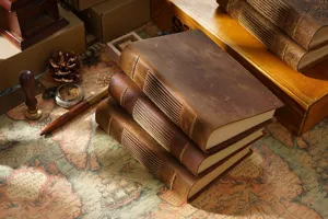 Vintage genuine leather journal handmade retro diary notebook rustic sketching gift book item