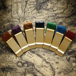 Stainless Steel And Brass Metal Pen Clip Carved Leather Bookmark Money Clip For Notebook Journal Planner Office Stationery