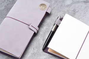 Taccuino di Pelle Vintage Diario Agenda Blocco Note Cancelleria Forniture Ufficio