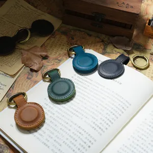 Clip per segnalibro magnetico in vera pelle clip per cappello da viaggio portatile