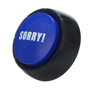 Botón de sonido divertido juego zumbador juguete de escritorio oficina descompresión ruido azul