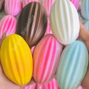 Juguete Squishy de Grano de Café Rebote Lento Descompresión Lindo Novedad Alivio del Estrés PU