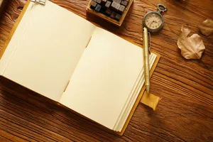 Χειροποίητο γνήσιο δερμάτινο σημειωματάριο με λευκές σελίδες για σκίτσα και δώρα.