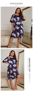 Elegante camisón de seda con flores de talla grande en un ambiente hogareño