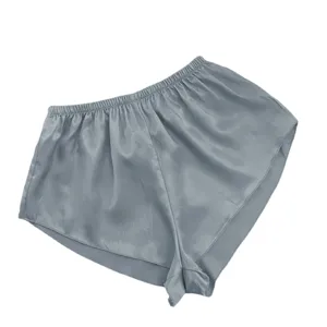 Ladies silky satin pajama shorts loose home wear sleep bottoms