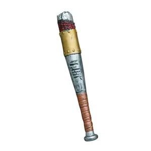 Bloody plastic baseball bat toy prop for kids Halloween party cosplay costume