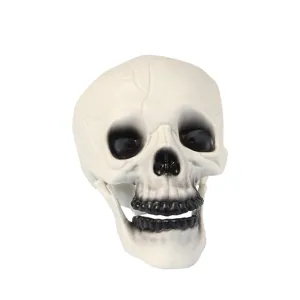 Calavera realista de Halloween con efecto envejecido para decoración de bares y fiestas