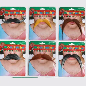 Halloween Simulation Schnurrbart Set Langhaar Bart Für Maskerade Party Kostüm Requisiten Cosplay Dekor Lustiger Falscher Bart