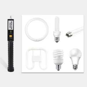 Portable neon tube tester multi-functional fluorescent lamp detector for various bulbs