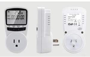 US plug digital power meter socket electric energy monitor power analyzer overload protection
