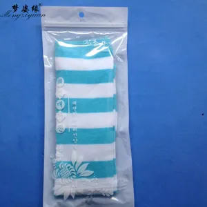 Women blue white striped over knee socks casual fashion long stockings hosiery pack