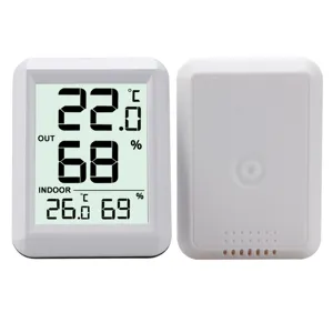 Wireless Indoor Outdoor Thermo Hygrometer Digital Room Temperature Monitor Main Image
