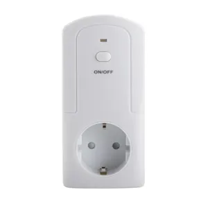 Smart WiFi EU socket plug remote control timing smart home electrical wall outlet device.