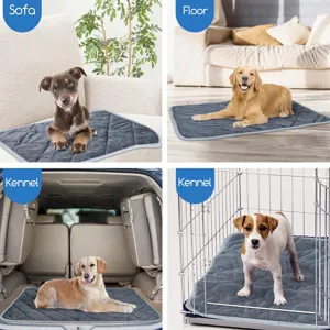 Pet self-warming thermal blanket waterproof heating pad for dogs and cats indoor use