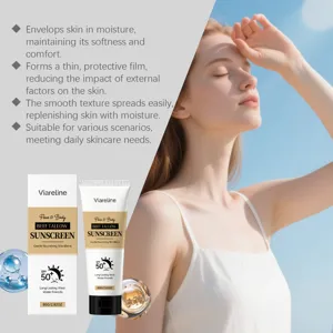Crème solaire au suif de bœuf Viareline SPF 50+ protège efficacement et durablement.