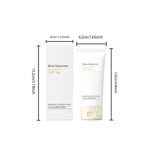 Αντηλιακή κρέμα Bean SPF 50 ευρέος φάσματος 50g ήπια συστατικά για προστασία σε εξωτερικό χώρο