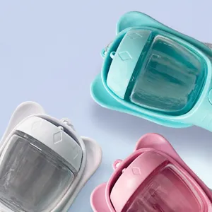 Bouteille d'eau portable pour chien et chat, gourde étanche de voyage pour animaux en plein air.