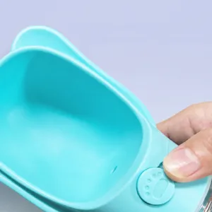 Gourde portable pour chien en voyage, distributeur d'eau anti-fuite pour promenades en extérieur.
