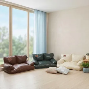 Waterdichte tech-stof huisdier sofa met ondersteunende rugleuning voor grote honden en katten.