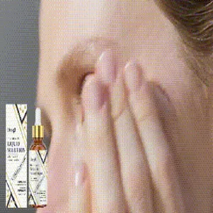 Siero viso idratante HOYGI con contagocce, formula di cura della pelle leggera e nutriente.