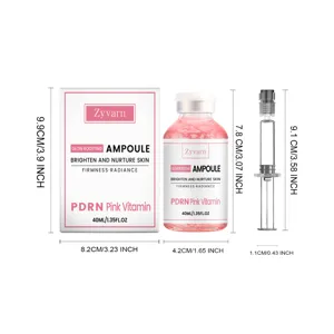 Zyvarn PDRN fiala rosa vitaminica cura viso dettagli prodotto dimensioni e misure