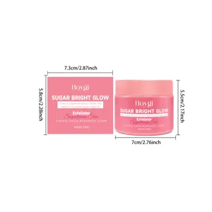 HOYGI Exfoliating Facial Scrub 150g Gentle Deep Cleansing Brightening Moisturizing Care