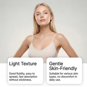Vista dettagliata del siero viso idratante con consistenza leggera e formula delicata.