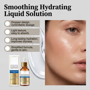 Dettaglio del siero viso idratante levigante con texture leggera ideale per la cura quotidiana.