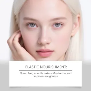 Siero viso idratante HOYGI per una pelle liscia, rimpolpata e profondamente nutrita.
