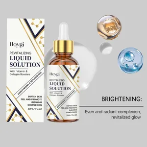 HOYGI Siero Viso Rivitalizzante con Vitamina e Collagene Booster per Idratazione 30ml